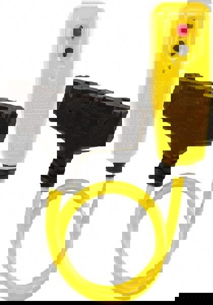 3 Outlets, 125 Volt, 15 Amp, Yellow, GFCI Plug and Triple Tap