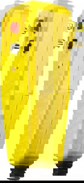 1 Outlet, 125 Volt, 15 Amp, Yellow, Right Angle GFCI Plug