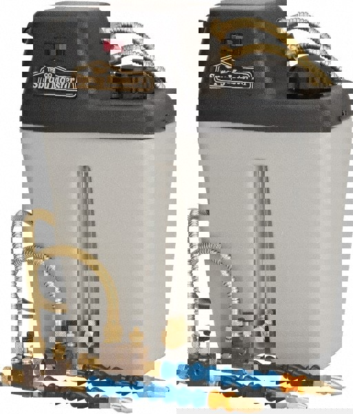 Tank Mist Coolant System: 4.9 gal Polyethylene Tank, 2 Outlet