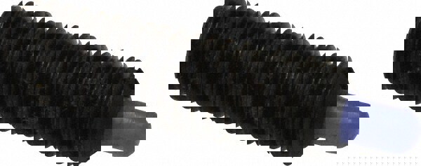 Threaded Spring Plunger: M8 x 1.25, 25 mm Thread Length, 3.43 mm Dia, 5 mm Projection