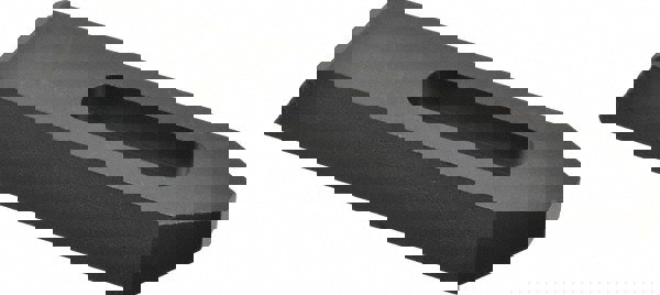 Clamp Strap: Steel, M12 Stud, Tapered Nose