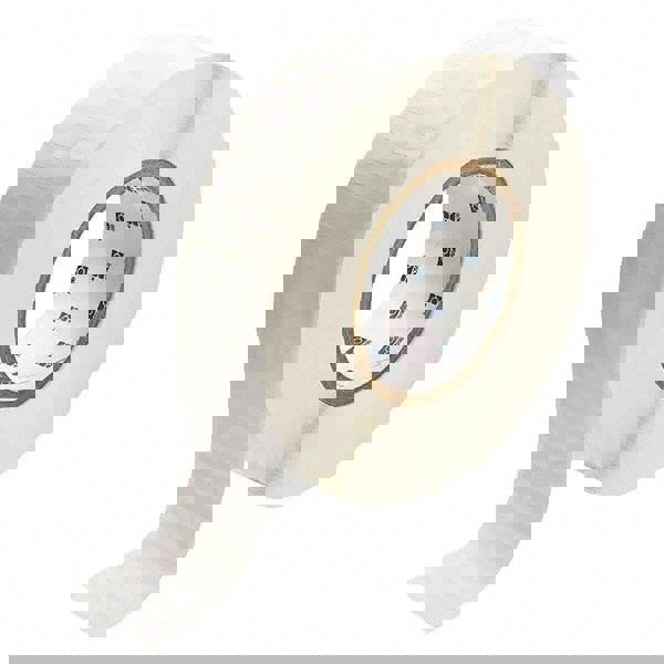 Label Maker Label: White, Polyester, 1-1/2