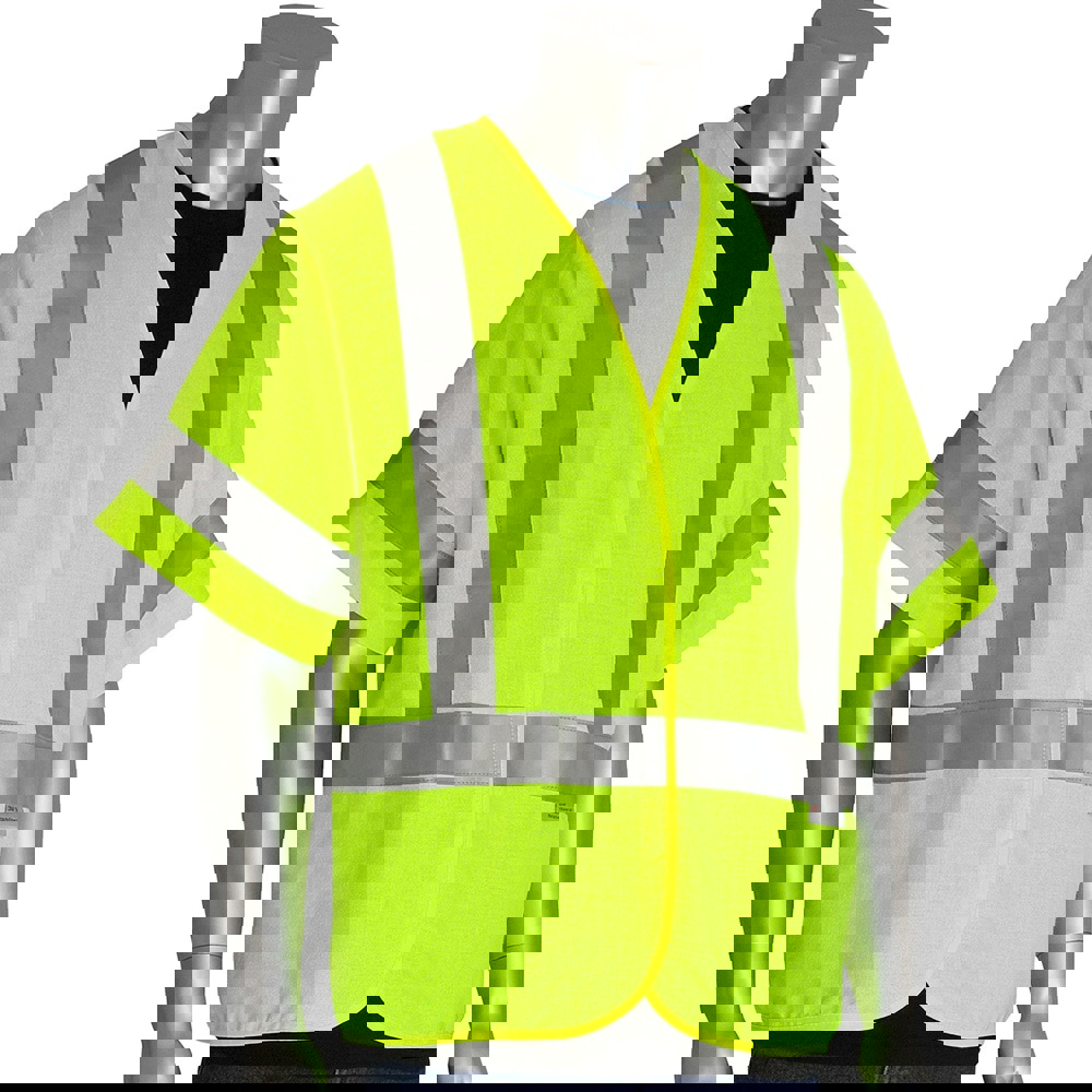 High Visibility Vest: 5X-Large, ANSI Class 3