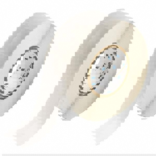 Label Maker Label: Clear & White, Vinyl, 1,500 per Roll