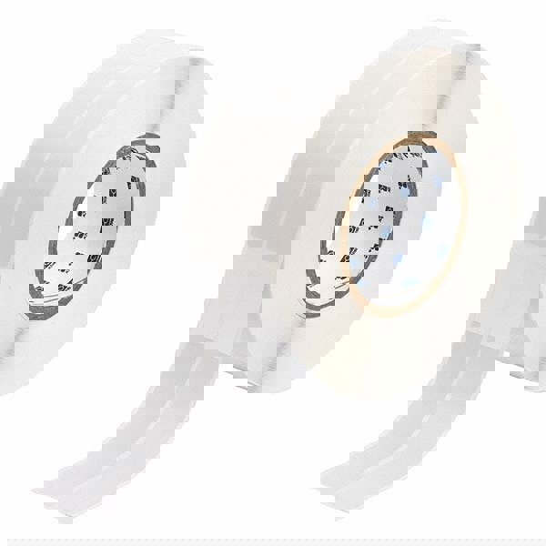 Label Maker Label: Clear & White, Vinyl, 1,000 per Roll