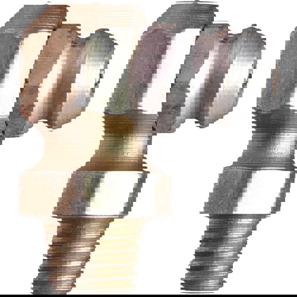 Thread-Forming Grease Fitting: 90 ° Head, 1/4-28 Taper