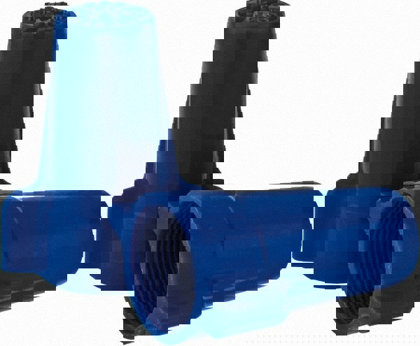 Wing Twist-On Wire Connector: Blue, Flame-Retardant, 3 AWG