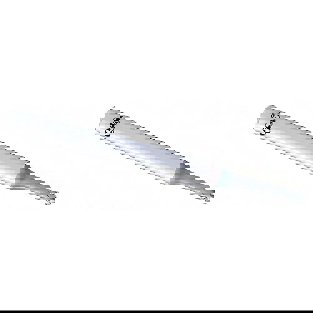 Ball End Mill: 0.80 mm Dia, 0.60 mm LOC, 2 Flute, Solid Carbide