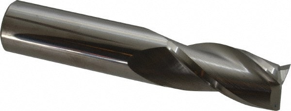 Square End Mill: 3/4'' Dia, 1-1/2'' LOC, 3/4'' Shank Dia, 4'' OAL, 3 Flutes, Solid Carbide