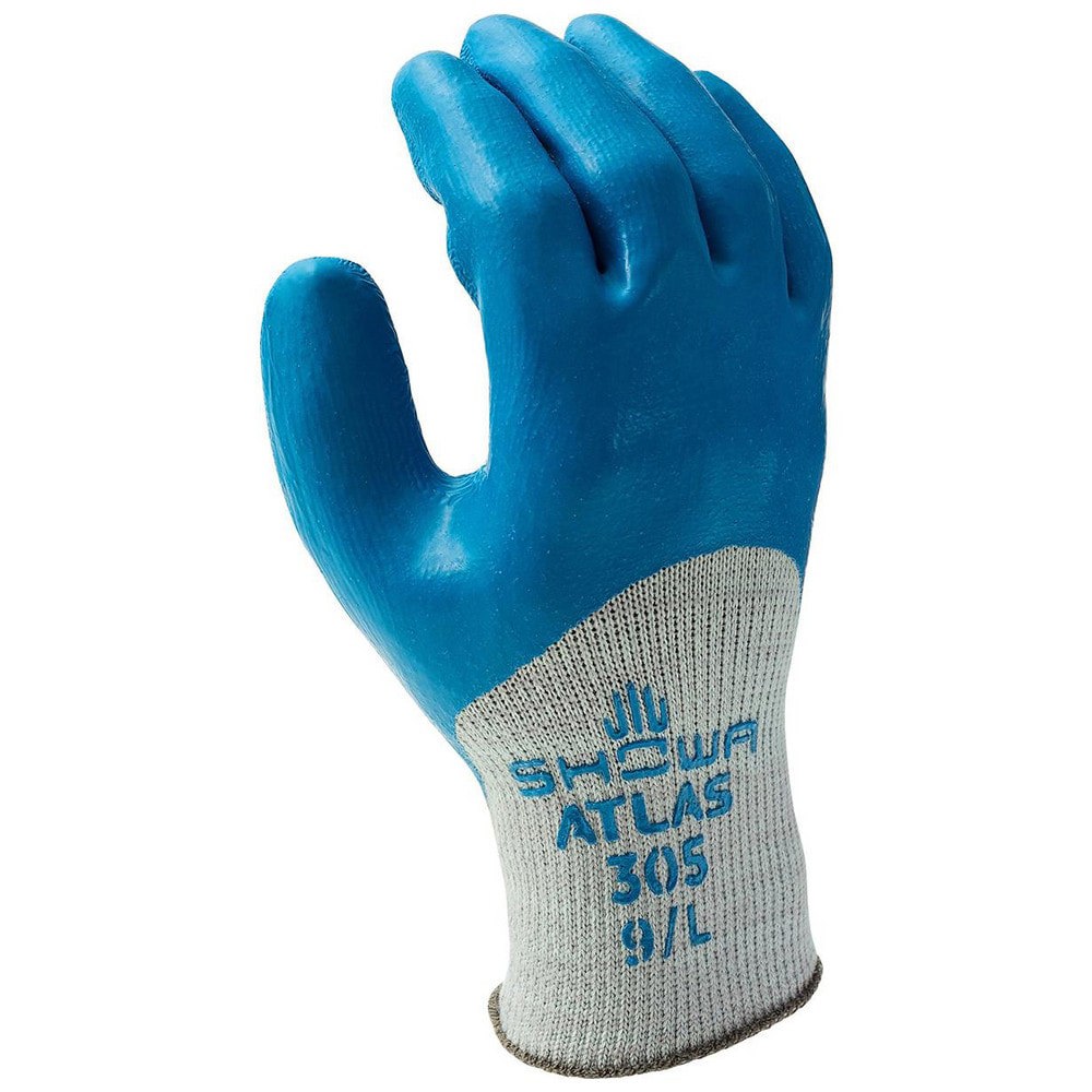 Work & General Purpose Gloves; Glove Type: General Purpose ; Lining Material: Cotton/Polyester ; Back Material: Cotton ; Cuff Style: Knit ; Primary Material: Cotton & Cotton Blend; Natural Rubber ; Coating Material: Rubber