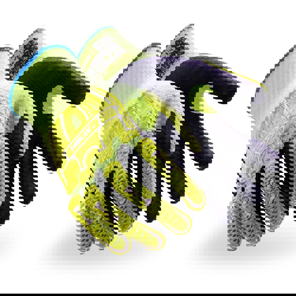 Cut & Puncture Resistant Gloves; Coating Material: Nitrile ; Coating Coverage: Palm & Fingertips ; Glove Type: Abrasion Resistant; Cut & Puncture-Resistant ; ANSI/ISEA Cut Resistance Level: A9 ; Primary Material: HPPE ; Lining Material: HPPE