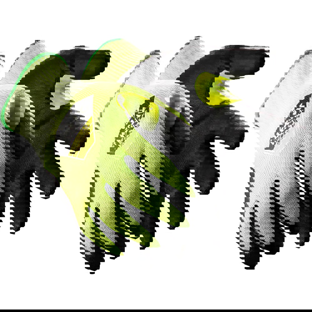 Cut & Puncture Resistant Gloves; Coating Material: Nitrile ; Coating Coverage: Palm & Fingertips ; Glove Type: Cut & Puncture-Resistant ; ANSI/ISEA Cut Resistance Level: A9 ; Primary Material: HPPE; Metal Fiber ; Lining Material: HPPE; Metal Fiber