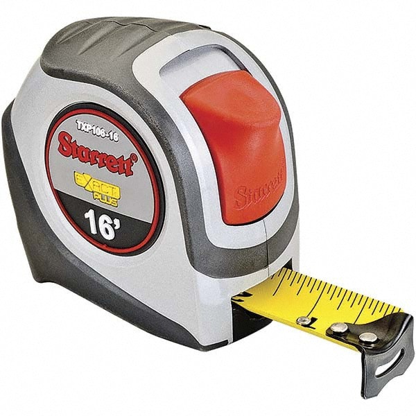 Tape Measure: 16' Long, 1-1/16
