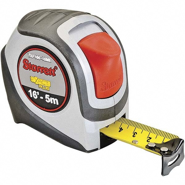 Tape Measure: 16' Long, 1-1/16