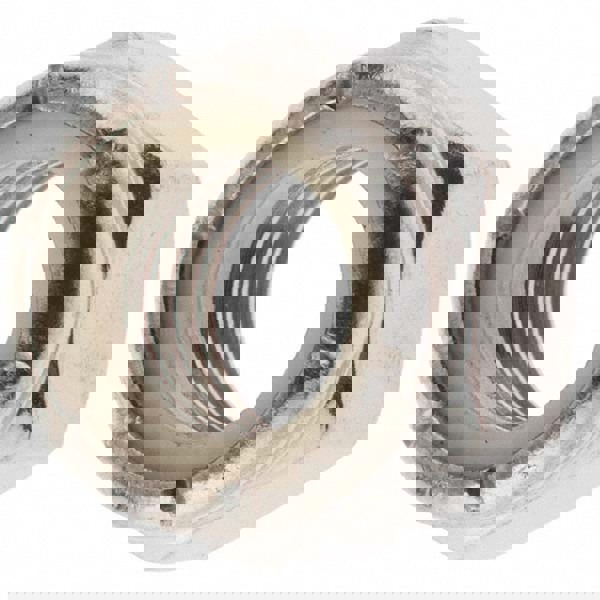 Hex Lock Nut: Insert, Nylon Insert, 7/16-14, Grade 316 Stainless Steel