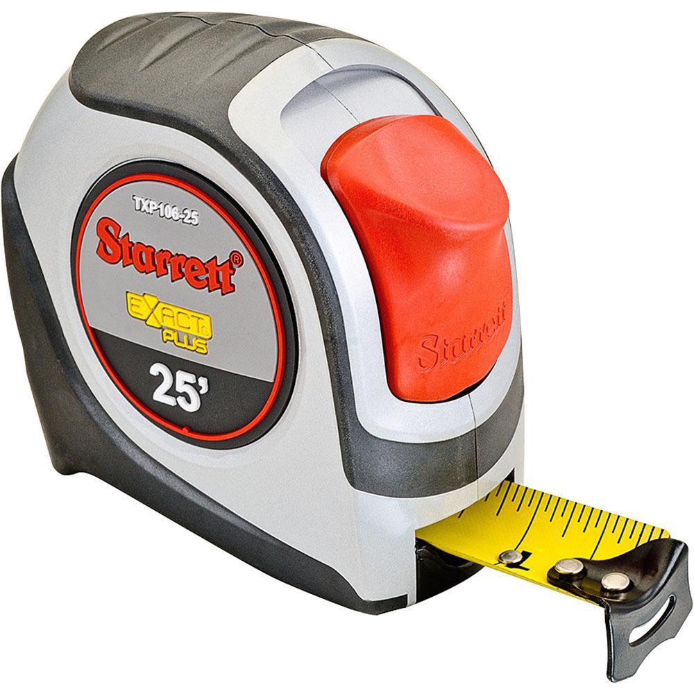 Tape Measure: 25' Long, 1-1/16