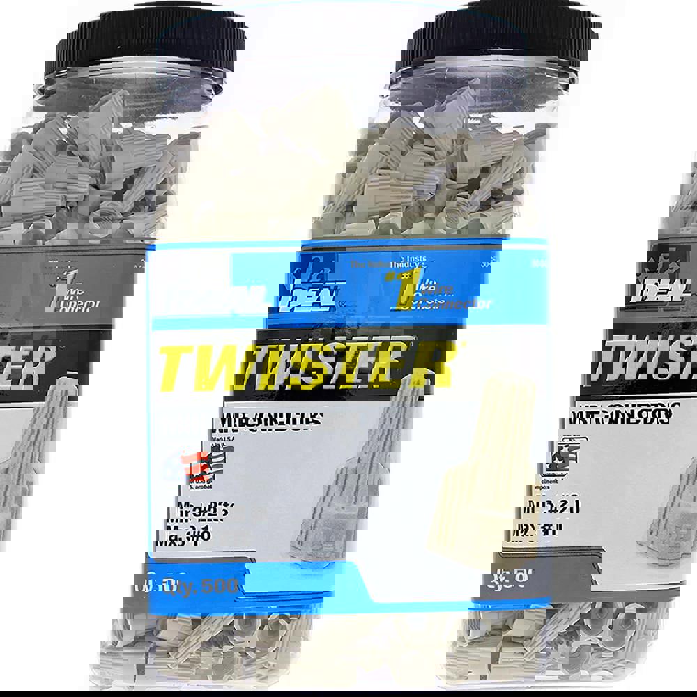 Standard Twist-On Wire Connector: Tan, Flame-Retardant