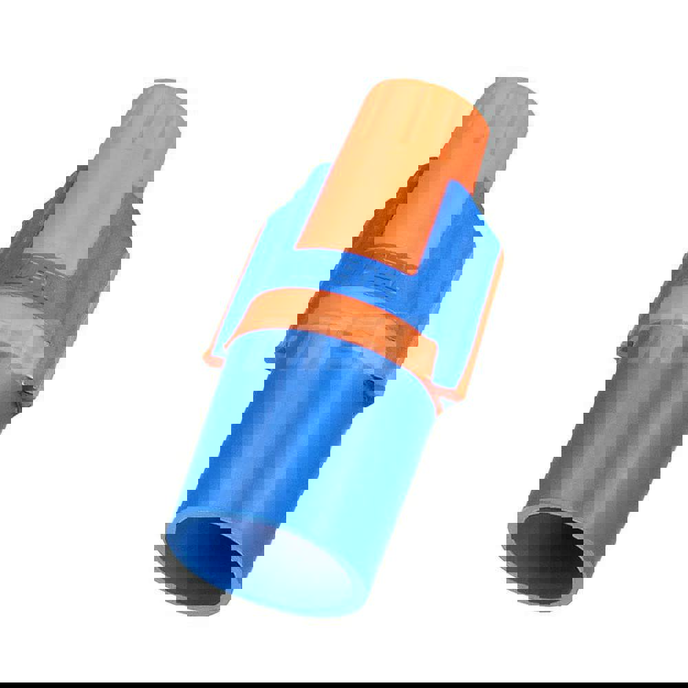 Standard Twist-On Wire Connector: Orange & Blue, Flame-Retardant