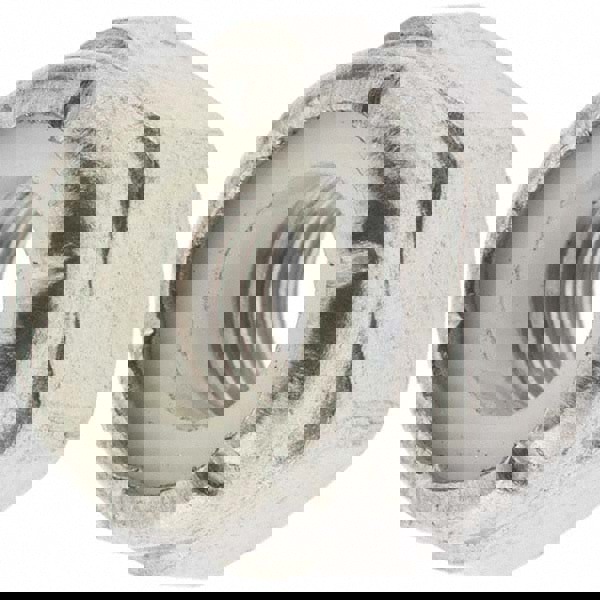 Hex Lock Nut: Insert, Nylon Insert, 1/4-28, Grade 316 Stainless Steel