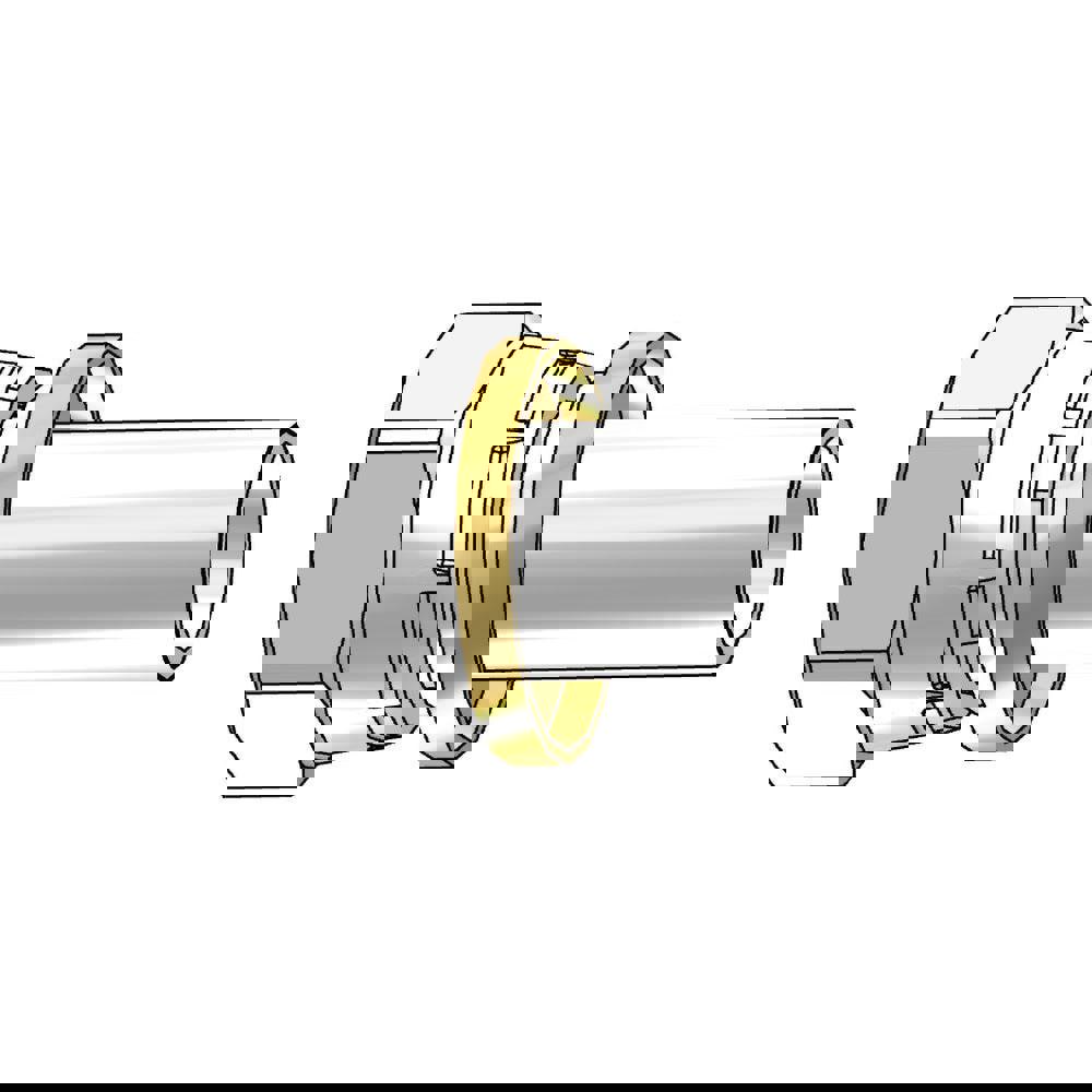 Hydraulic Hose Female JIC 37 deg Swivel Fitting: 19.10 mm Hose ID, Hose Size 12, 1-1/16-12 Thread