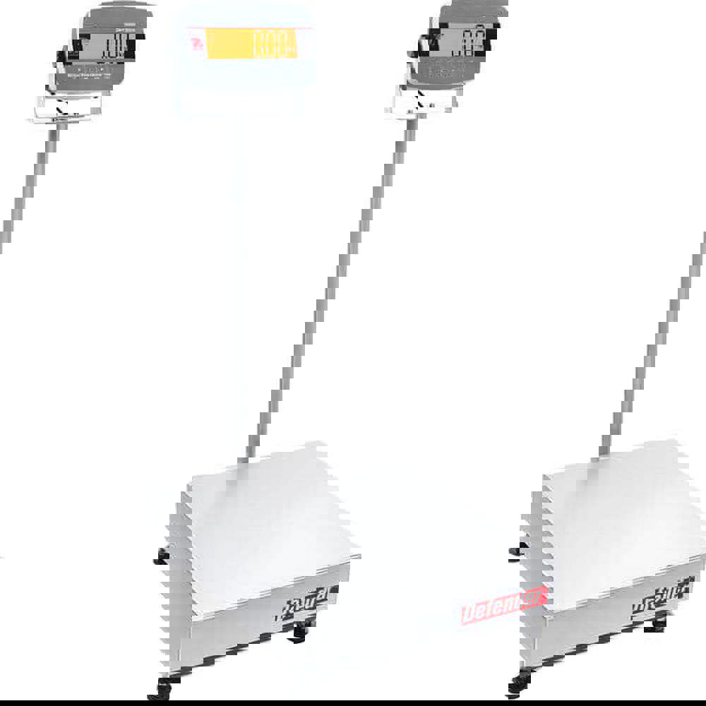 Shipping & Receiving Platform & Bench Scales; System Of Measurement: Grams; Kilograms; Ounces; Pounds ; Platform Length: 16.5in ; Graduation: 0.0200 ; Platform Width: 21.6in ; Platform Material: Stainless Steel ; Includes: i-D33P75B1L2