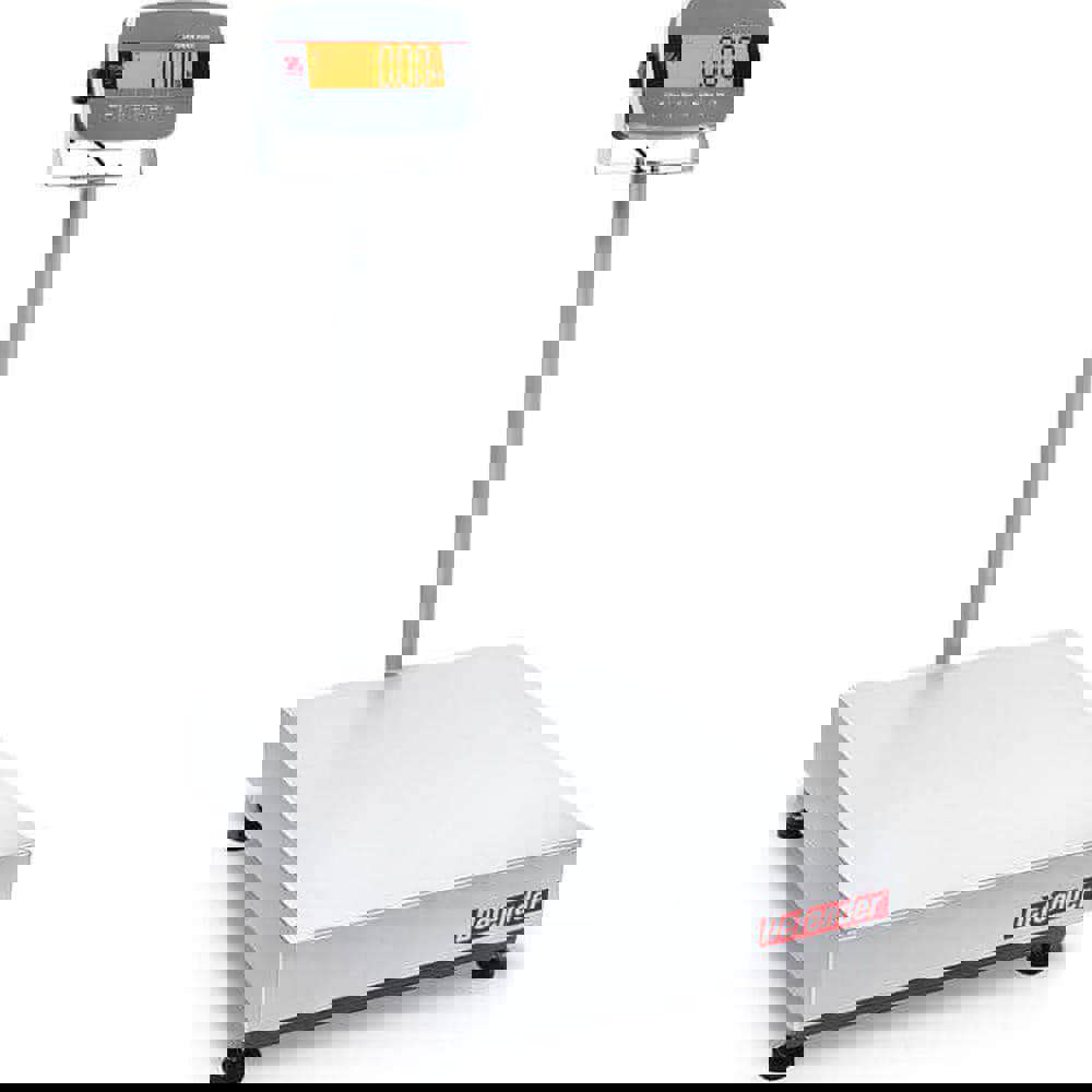 Shipping & Receiving Platform & Bench Scales; System Of Measurement: Grams; Kilograms; Ounces; Pounds ; Platform Length: 19.7in ; Graduation: 0.0500 ; Platform Width: 25.6in ; Platform Material: Stainless Steel ; Includes: i-D33P150B1X2