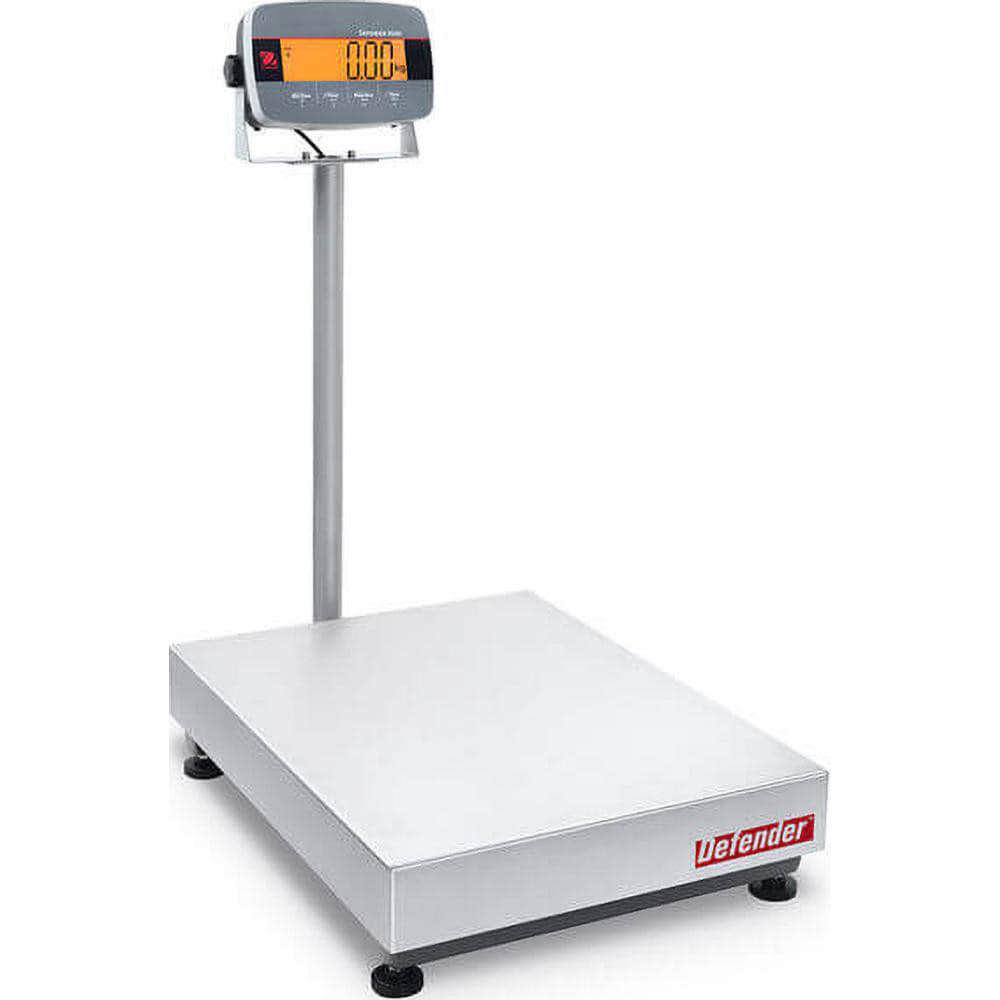 Shipping & Receiving Platform & Bench Scales; System Of Measurement: Grams; Kilograms; Ounces; Pounds ; Platform Length: 19.7in ; Graduation: 0.1000 ; Platform Width: 25.6in ; Platform Material: Stainless Steel ; Includes: i-D33P300B1X2
