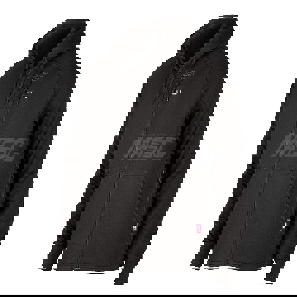 Hooded: Size 3X-Large, Polyester, Zipper Closure