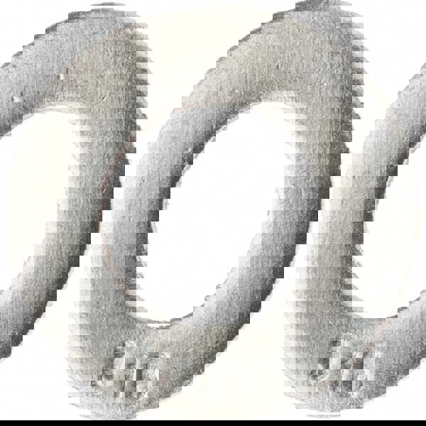 #8 Screw SAE Flat Washer: Stainless Steel, Plain Finish