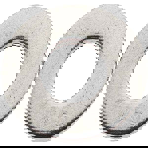 #12 Screw SAE Flat Washer: Grade 316 Stainless Steel, Plain Finish