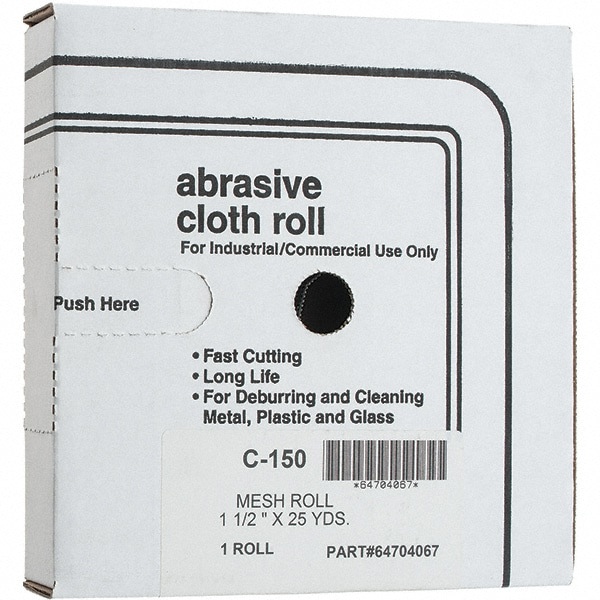 Shop Roll: 150 Grit, Silicon Carbide