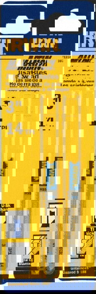 Jigsaw Blade: Bi-Metal, 10 TPI, 0.031