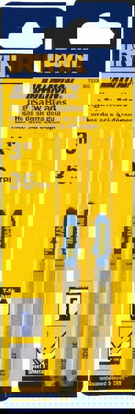 Jigsaw Blade: Bi-Metal, 36 TPI, 0.039