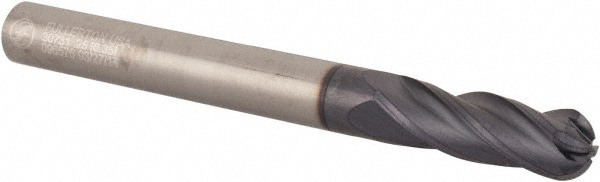 Ball End Mill: 1/4
