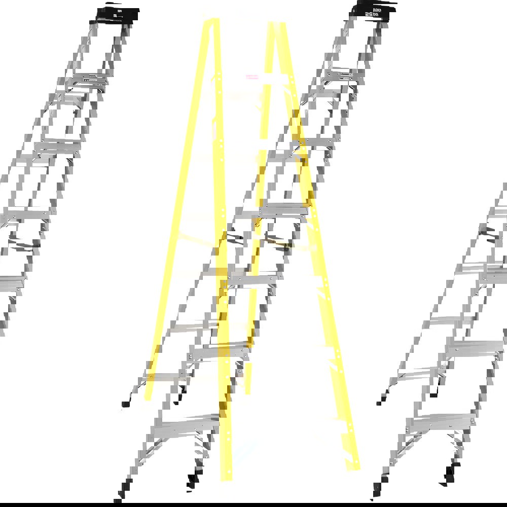 6-Step Fiberglass Step Ladder: Type IA, 7' High
