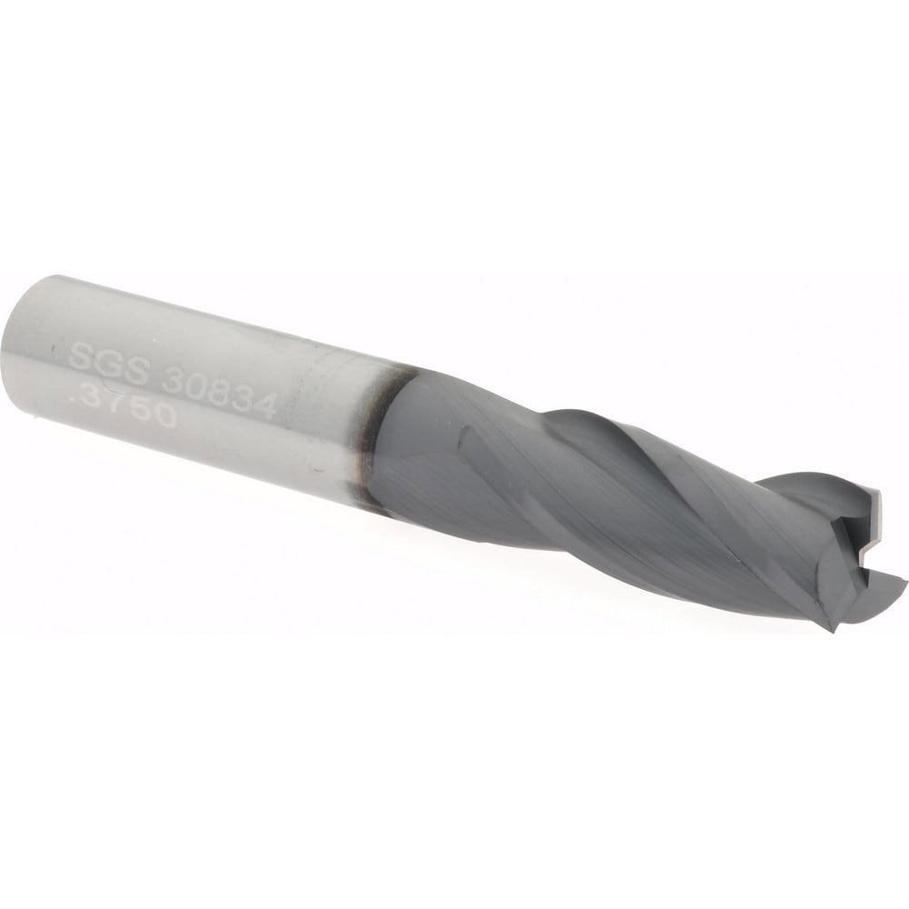 Square End Mill: 3/8