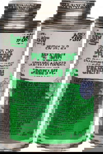 8 OZ PVC HD CLR CMNT