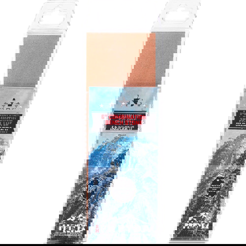 Sharpening Stones; Abrasive Material: Aluminum Oxide ; Grade: Coarse; Fine ; Grit: 120 ; Stone Shape: Rectangle ; Overall Length (mm): 152.4000 ; Overall Length (Inch): 6