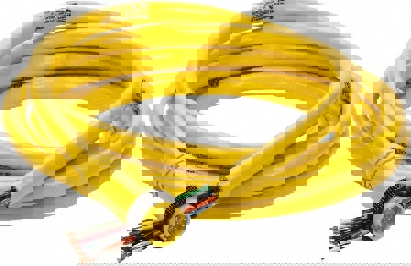 7 Amp, Male Straight to Pigtail Cordset Sensor and Receptacle