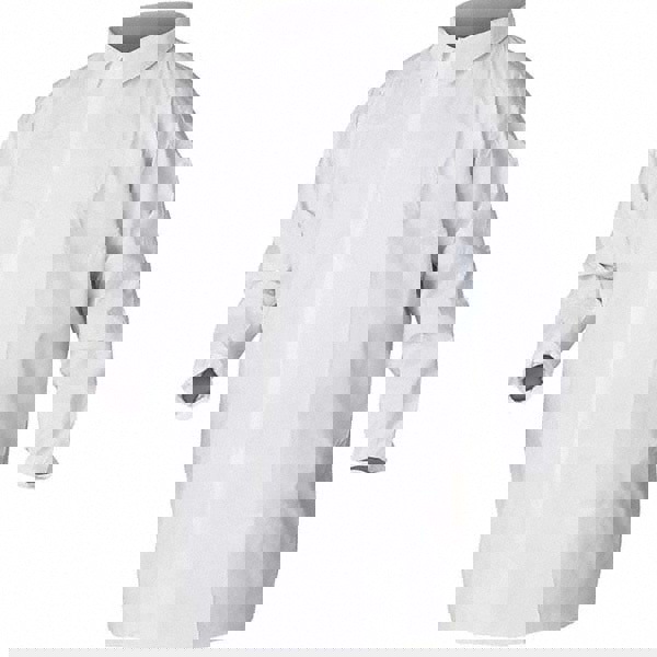 Lab Coat: Size 5X-Large, Microporous Film Laminate