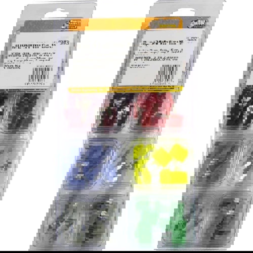 Automotive Fuses; Fuse Style: Fast Acting ; Blade Style: ATM/Mini ; Amperage: 3.0000 ; AC Voltage: 0 ; DC Voltage: 12 ; Color: Tan; Red; Blue; Yellow; Natural; Green