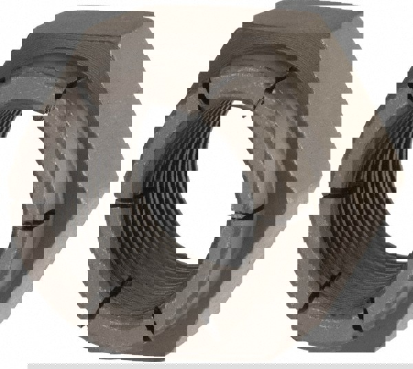 1-12 UNJF Grade 2 Hex Lock Nut with Expanding Flex Top