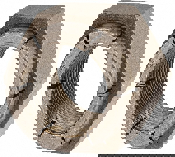 1-14 UNJS Grade 2 Hex Lock Nut with Expanding Flex Top