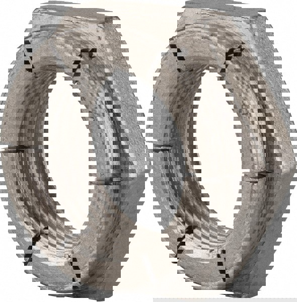 1-12 UNJF Grade 2 Hex Lock Nut with Expanding Flex Top