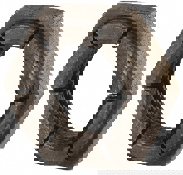 3/4-10 UNC Grade 2 Hex Lock Nut with Expanding Flex Top