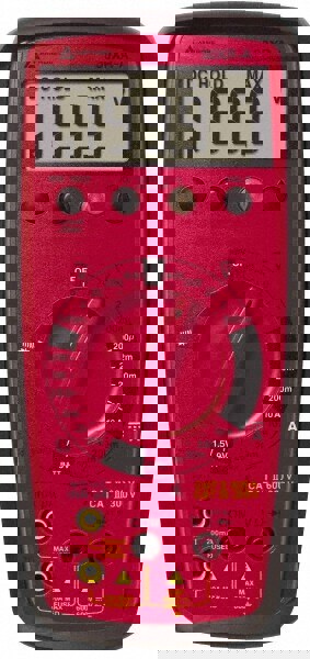 CAT II & CAT III, Average Responding Digital & Manual Ranging Multimeter: 600 VAC/VDC