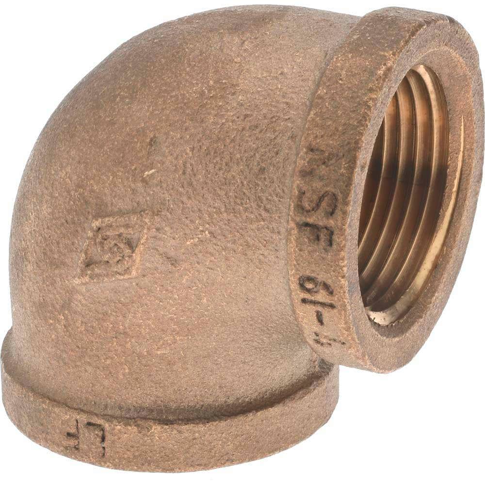 Brass Pipe 90 Elbow: 1