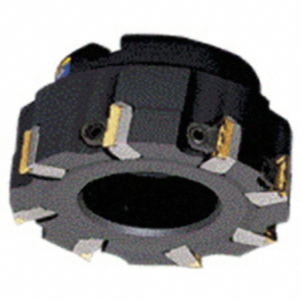 100mm Cut Diam, 32mm Arbor Hole Diam, 18mm Max Depth, Indexable Square-Shoulder Face Mill