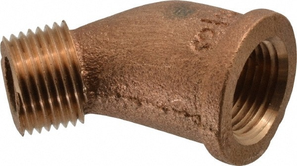 Brass Pipe 45 &deg; Elbow: 3/8