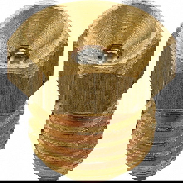 Flush Style Grease Fitting: 180 &deg; Head, M6 x 1 Metric